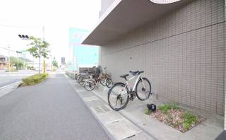 入居専用自転車置き場