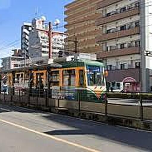 二中通り電停 下荒田川原ビル