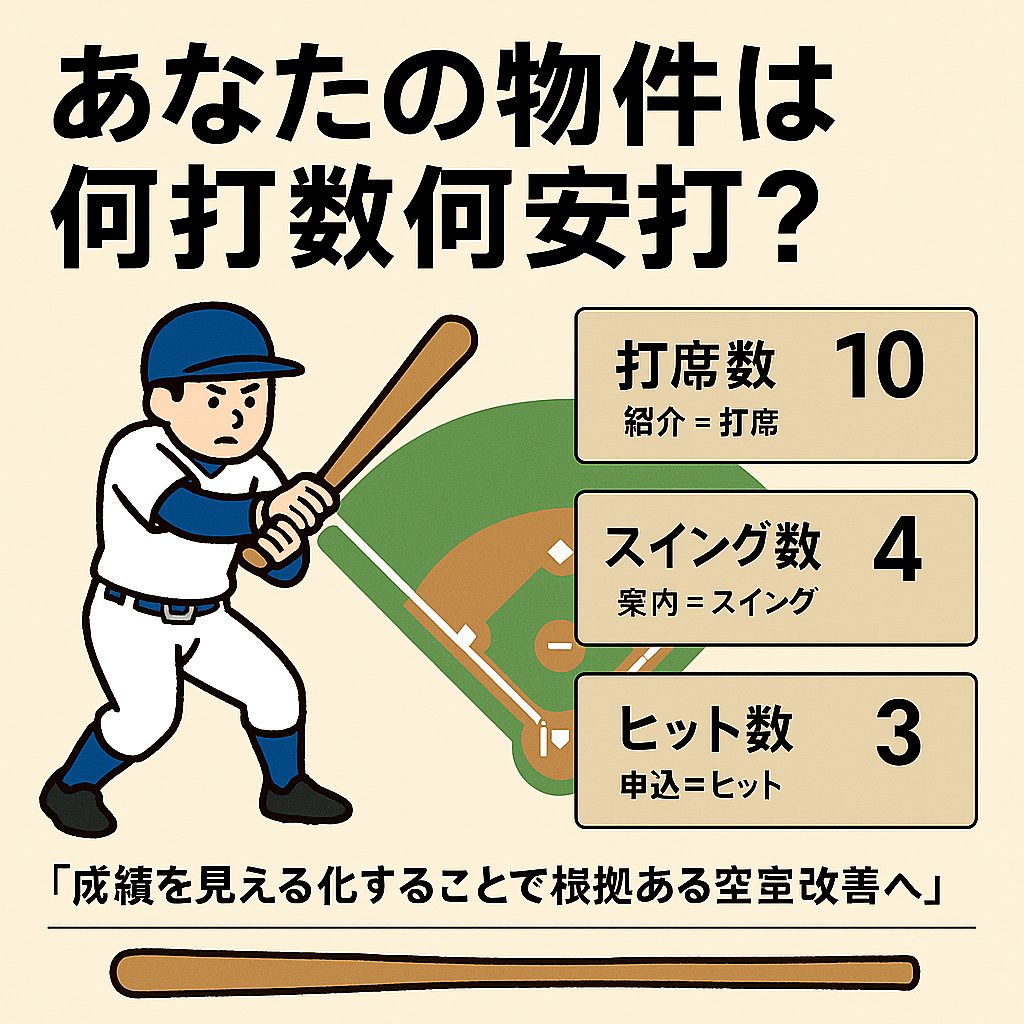 あなたの物件は何打数何安打？